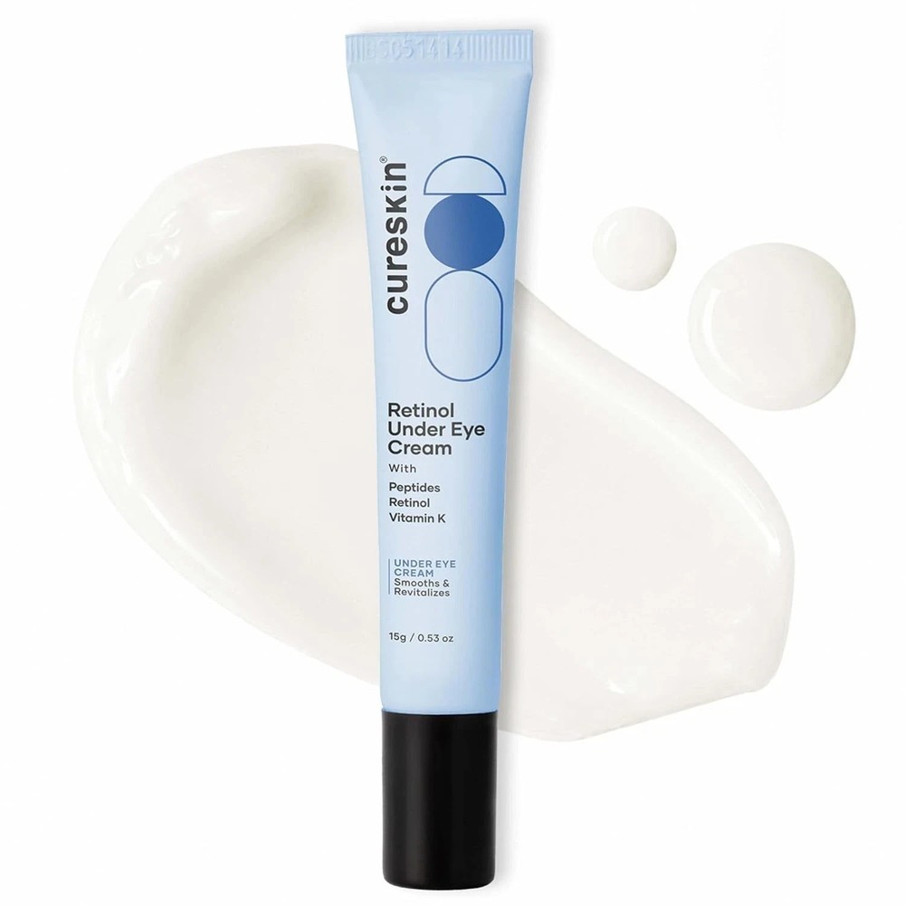 Cureskin Vitamin K + Retinol 01% Under Eye Cream Reduces Dark Circle 15 gm
