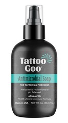 Deep Cleansing Skin Cleaning Agent for Tattoos and Piercings Fragrance Free 3 Oz