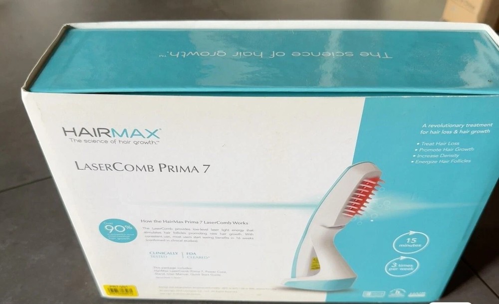 HairMax LaserComb Prima 7 Hair Growth Laser Light Device