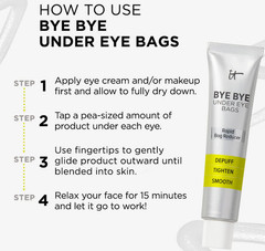 PACK OF 2 IT Cosmetics Bye Bye Under Eye Bags Rapid Bag Reducer 0.5oz/15ml x 2