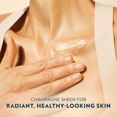 Vaseline Glazed and Glisten Sunlit Glow Body Gel Oil Vanilla Cocoa Shimmering wi