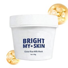 Jejuby Cream Bright My Skin Gluta Rice Milk Mask Gluta Rice Clay Mask 100g