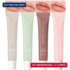4 Pack Hydrating Lip Balm Butter Moisturizing Nourishing Lip Care Set