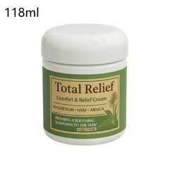 Premium Magnesium Cream Total Relief 4 Fl Oz HiRelief Comfort Fast-Absorbing