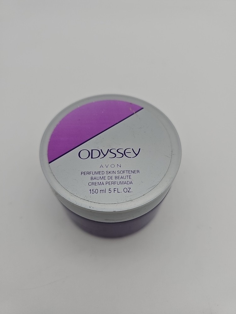 AVON Odyssey Perfumed Skin Softener cream jar – 5 oz