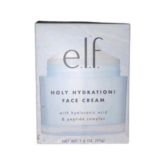 e.l.f. Holy Hydration! Face Moisturizer Cream Hyaluronic Acid + Peptide 1.8 oz