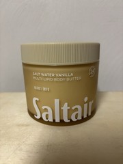 Saltair Body Butter Vanilla 10oz – Deep Moisturizing Cream with Ceramides Sealed