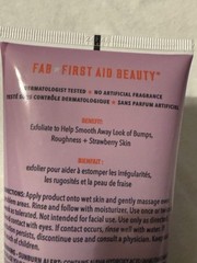 First Aid Beauty KP Bump Eraser Exfoliating Body Scrub 8 OZ NEW Strawberry