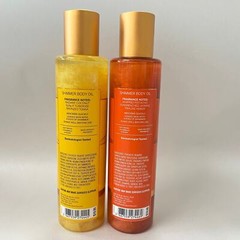 Bath & Body Works Vacation Vibe & Solar Shine Shimmer Body Oil 2 Pack