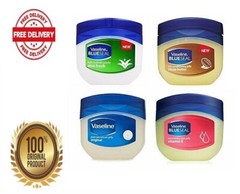4 Pack Vaseline 1.75oz Blue Seal (Cocoa Butter, Vitamin E, Aloe fresh, Original)