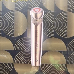 Zero Queen S1 6-in-1 Facial Toning Device Rechargeable USB/Battery 3 Speed Gold