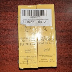 Lot Of 2 Bio-Dimot Frankinscense Infused Face Oil 1.02oz Expires 10/2027