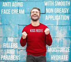 Anti Aging Organic Body Cream. Anti Wrinkle Moisturizer for Face, Hands, Neck