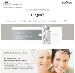 ECLADO Rescuer Ampoule Filagen 3.5ml Collagen Ampoule Anti-Aging Ampoule NEW