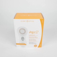 Clarisonic Mia 2 Sonic Facial Skin Cleansing Brush System,2 Speeds (White)