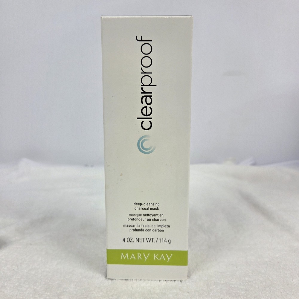 MARY KAY CLEARPROOF~DEEP CLEANSING CHARCOAL MASK~094148~FULL SIZE~4 OZ~NIB!