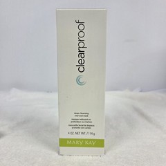 MARY KAY CLEARPROOF~DEEP CLEANSING CHARCOAL MASK~094148~FULL SIZE~4 OZ~NIB!