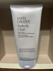 NEW Estee Lauder Perfectly Clean Multi-Action Foam Cleanser Purifying Mask 5 oz