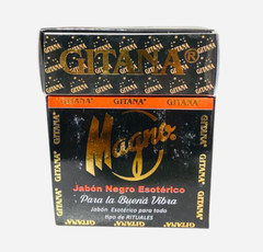 GITANA JABON Negro Magno Esoterico Para la buena Vibra, Limpias Rompe Brujeria