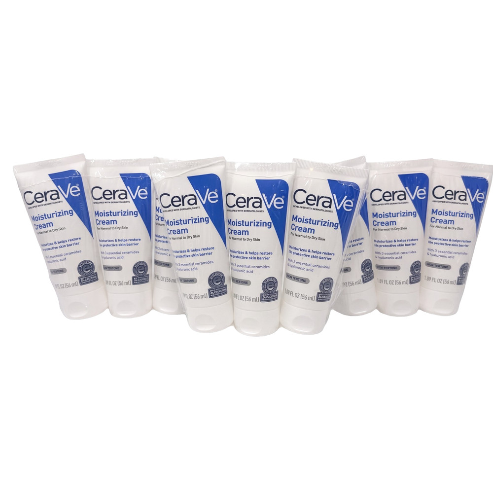 9 Pack | CeraVe Normal to Dry Skin Body Moisturizing Cream, 1.89 fl oz