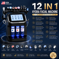12 in 1 GENUINE ICE SKIN ANGEL Hydra Water Dermabrasion Facial Beauty Machine US