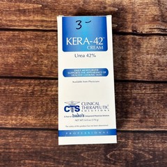 KERA-42 Urea 42% Clinical Therapeutic Solutions Cream 6oz Moisturizer Exp 11/27