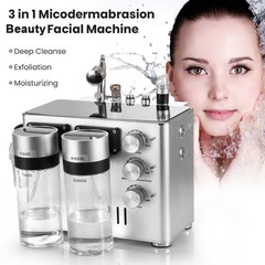 USED 3 in1 Facial Water Dermabrasion Hydro Oxygen Peel Microdermabrasion Machine