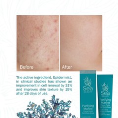 Sea Beauty Purifying Marine Facial Cream, High Grade Sea Ingredients, Anti Aging