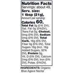 Kirkland Signature Organic Blue Agave, 36 oz, 2-count