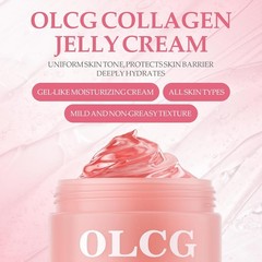 Collagen Jelly Cream, Gel-Textured Moisturizing Cream