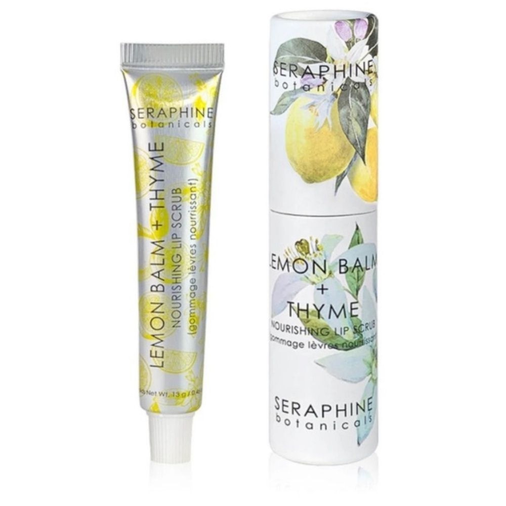 Lemon Balm + Thyme – Nourishing Lip Scrub NEW & SEALED!