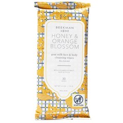 Beekman 1802 Face Wipes – Makeup Remover for Face, 30 Count (Pack of 1)