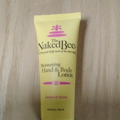 The Naked Bee Moisturizing Hand & Body Lotion, Jasmine & Honey, 2.25 fl oz