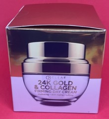 CB CLAIR BEAUTY 24K Gold & Collagen Firming Day Cream Lifts & Moisturizes 50ml