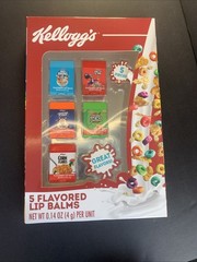 Taste Beauty 5 Pack Cereal Flavored Lip Balm Set Fun Childhood Collectibles