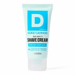 Shave Cream Men 2 fl oz Travel Size Cooling Aloe Vera Duke Cannon Supply Softy