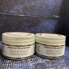 2 X Nubian Heritage Shea Butter Lotion, African Black, 4 Oz