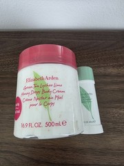 Green Tea Lychee Lime Honey Drops by Elizabeth Arden Body Cream 16.9 oz 500ml