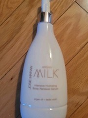 NEW: Josie Maran Argan Milk Intensive Hydrating Body Serum 13.4oz luxury size