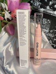 Beauty Bio The Eyelighter Concentrate Eye Serum w/Depuffing Tool NIB RV$58