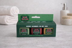 Limited Edition Bag Balm Skin Moisturizer Mini Tin Set of 3 Colors lips hands