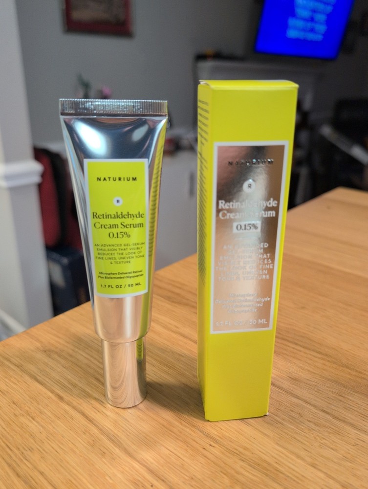 NEW Naturium Retinaldehyde Cream Serum 0.15% Anti Aging Skincare Gel 1.7oz 50ml