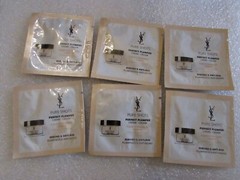YSL Yves Saint Laurent Pure Shots Perfect Plumper Cream 6x Travel Packets 0.3oz
