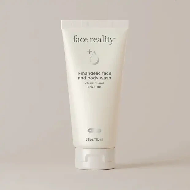 Face Reality L-Mandelic Face & Body Wash-Smooth away rough days with this lightl