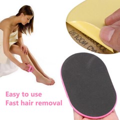 Exfoliating Hair Removal Pad Kit New Portable Body Depilation Depilatory Sanding