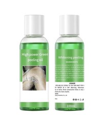 Peeling Oil for Dark Skin, Green Oil, Facial 3.52 Fl Oz (Pack of 1)