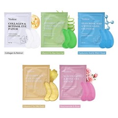 Yeokoe Under Eye Patches for Dark Circles,Eye Mask for Puffy Eyes With Collagen,