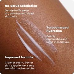 AmLactin Daily Nourish Therapeutic Body Lotion for Dry Skin – No-Scrub Exfoliato