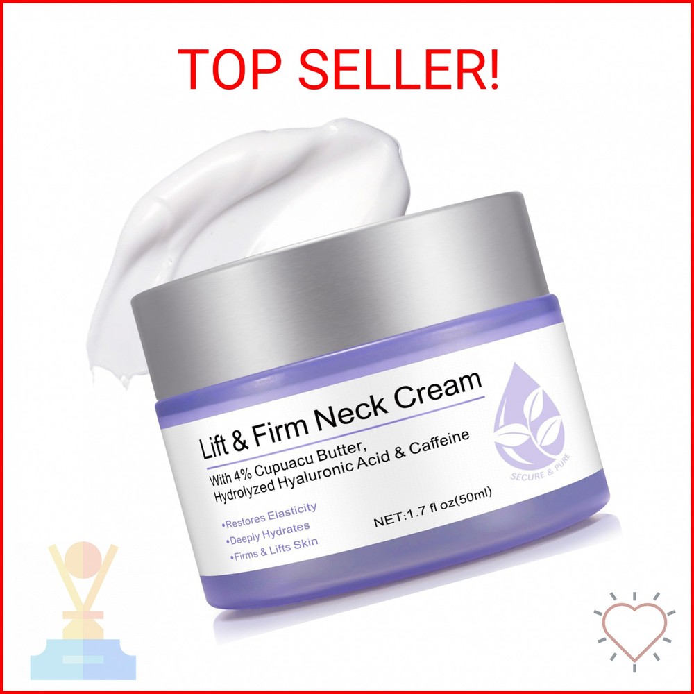 ZIXAOK Neck Creams for Tightening and Firming-Instant Face Lift Cream with Hyalu
