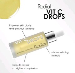 Rodial Vit C Drops 6% Vitamin C Complex B5 Beta-Carotene Babassu Oil 1.01 oz NIB